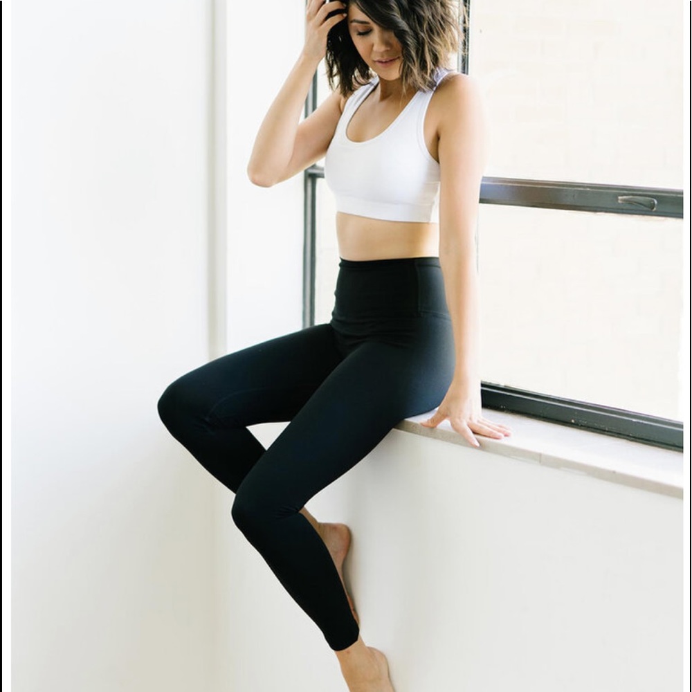 Zyia Active Black Ascend Hi-Rise 7/8 24” Leggings 4